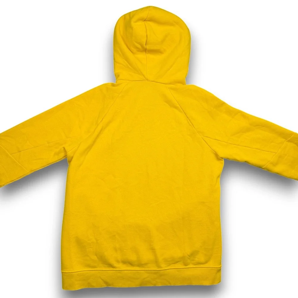 Lululemon City Sweat Pullover Hoodie‎ Mens L Yellow Raglan Sleeve Performance